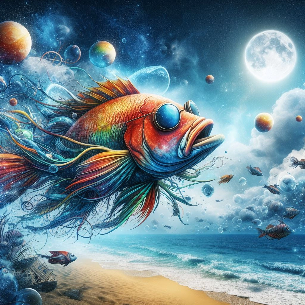 海から翔んだワイルドフィッシュ